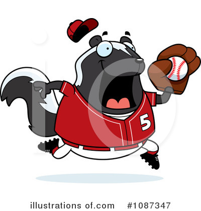 Royalty-Free (RF) Skunk Clipart Illustration by Cory Thoman - Stock Sample #1087347