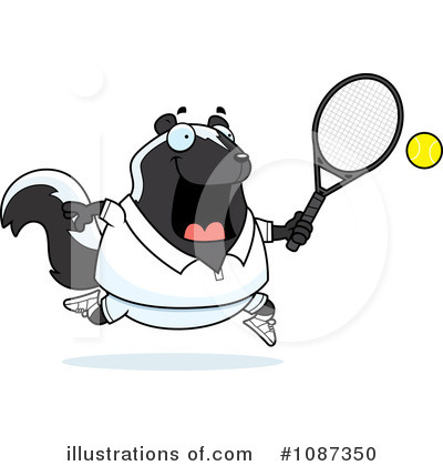 Tennis Clipart #1087350 by Cory Thoman