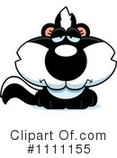 Skunk Clipart #1111155 by Cory Thoman