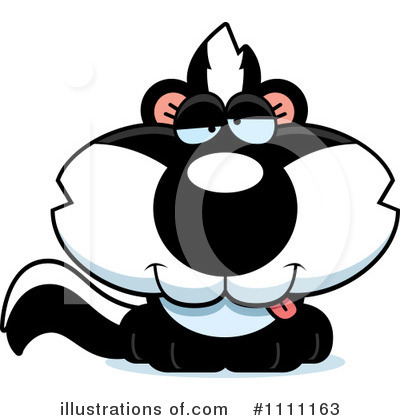 Skunks Clipart #1111163 by Cory Thoman