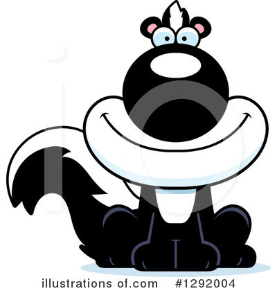 Skunks Clipart #1292004 by Cory Thoman