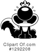 Skunk Clipart #1292208 by Cory Thoman