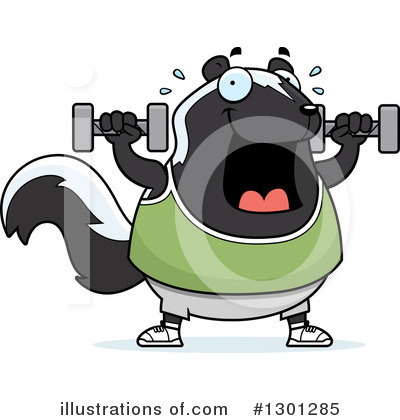 Royalty-Free (RF) Skunk Clipart Illustration by Cory Thoman - Stock Sample #1301285
