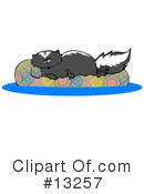 Skunk Clipart #13257 by djart