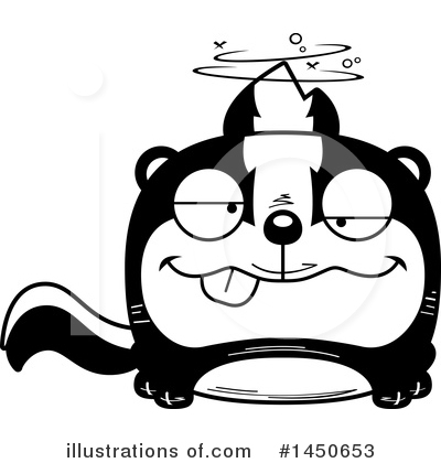 Royalty-Free (RF) Skunk Clipart Illustration by Cory Thoman - Stock Sample #1450653