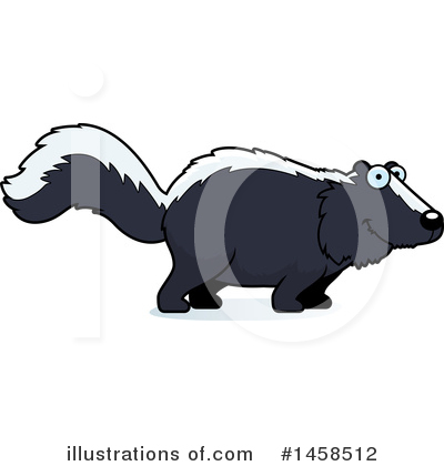 Royalty-Free (RF) Skunk Clipart Illustration by Cory Thoman - Stock Sample #1458512