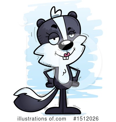 Skunks Clipart #1512026 by Cory Thoman