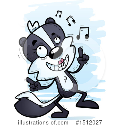 Royalty-Free (RF) Skunk Clipart Illustration by Cory Thoman - Stock Sample #1512027
