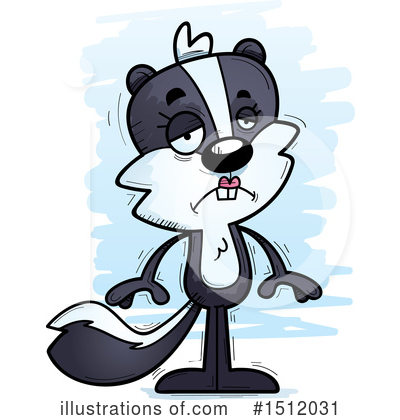 Royalty-Free (RF) Skunk Clipart Illustration by Cory Thoman - Stock Sample #1512031