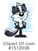 Skunk Clipart #1512036 by Cory Thoman