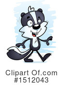 Skunk Clipart #1512043 by Cory Thoman