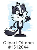 Skunk Clipart #1512044 by Cory Thoman