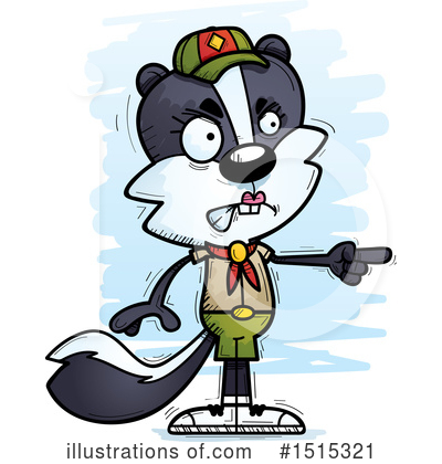 Royalty-Free (RF) Skunk Clipart Illustration by Cory Thoman - Stock Sample #1515321