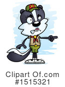 Skunk Clipart #1515321 by Cory Thoman