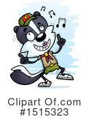 Skunk Clipart #1515323 by Cory Thoman
