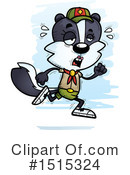 Skunk Clipart #1515324 by Cory Thoman