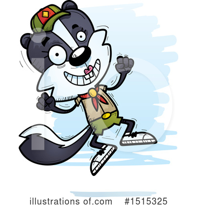 Skunk Clipart #1515325 by Cory Thoman