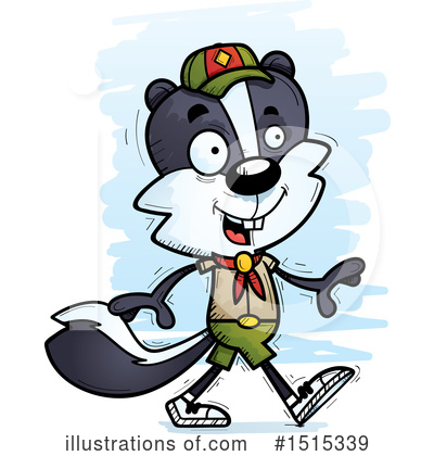 Royalty-Free (RF) Skunk Clipart Illustration by Cory Thoman - Stock Sample #1515339