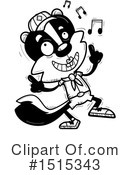Skunk Clipart #1515343 by Cory Thoman