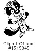 Skunk Clipart #1515345 by Cory Thoman