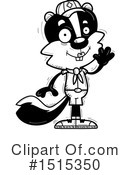 Skunk Clipart #1515350 by Cory Thoman