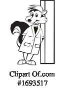 Skunk Clipart #1693517 by Lal Perera