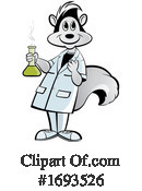 Skunk Clipart #1693526 by Lal Perera