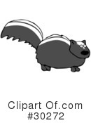 Skunk Clipart #30272 by djart