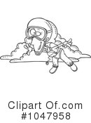 Skydiving Clipart #1047958 by toonaday