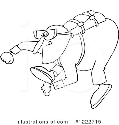 Royalty-Free (RF) Skydiving Clipart Illustration by djart - Stock Sample #1222715