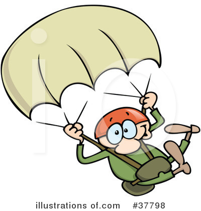 Skydiving Clipart #37798 by gnurf