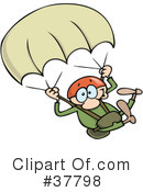 Skydiving Clipart #37798 by gnurf