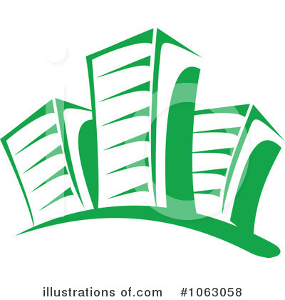 Royalty-Free (RF) Skyscraper Clipart Illustration by Vector Tradition SM - Stock Sample #1063058