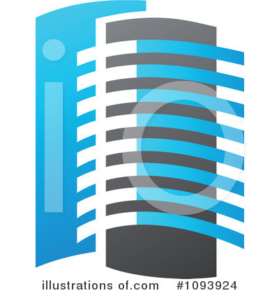 Royalty-Free (RF) Skyscraper Clipart Illustration by elena - Stock Sample #1093924