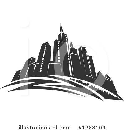Skyline Clipart #1288109 by Vector Tradition SM