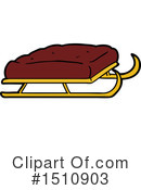 Sled Clipart #1510903 by lineartestpilot