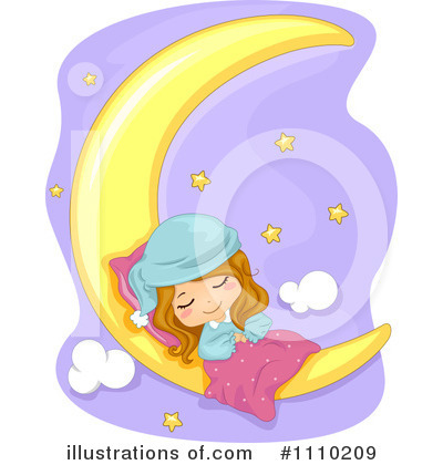 Royalty-Free (RF) Sleeping Clipart Illustration by BNP Design Studio - Stock Sample #1110209