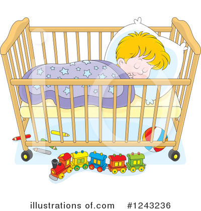 Royalty-Free (RF) Sleeping Clipart Illustration by Alex Bannykh - Stock Sample #1243236