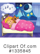 Sleeping Clipart #1335845 by visekart