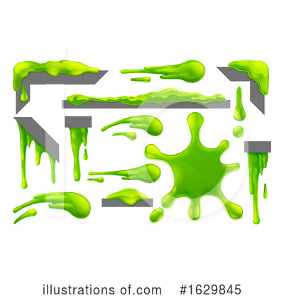 Royalty-Free (RF) Slime Clipart Illustration by AtStockIllustration - Stock Sample #1629845