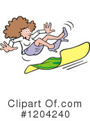 Slipping Clipart #1204240 by Johnny Sajem