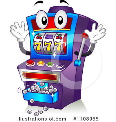 Royalty-Free (RF) Slot Machine Clipart Illustration by BNP Design Studio - Stock Sample #1108955