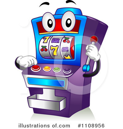 Royalty-Free (RF) Slot Machine Clipart Illustration by BNP Design Studio - Stock Sample #1108956