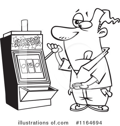 Royalty-Free (RF) Slot Machine Clipart Illustration by toonaday - Stock Sample #1164694