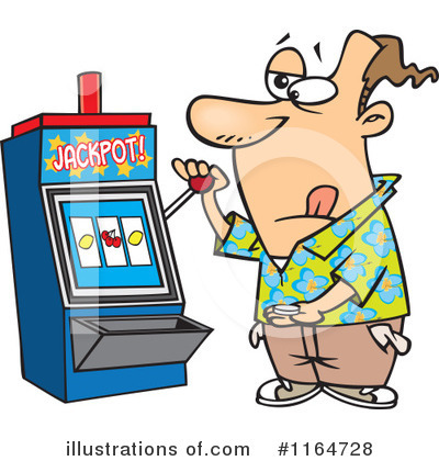 Royalty-Free (RF) Slot Machine Clipart Illustration by toonaday - Stock Sample #1164728