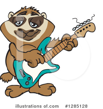 Royalty-Free (RF) Sloth Clipart Illustration by Dennis Holmes Designs - Stock Sample #1285128