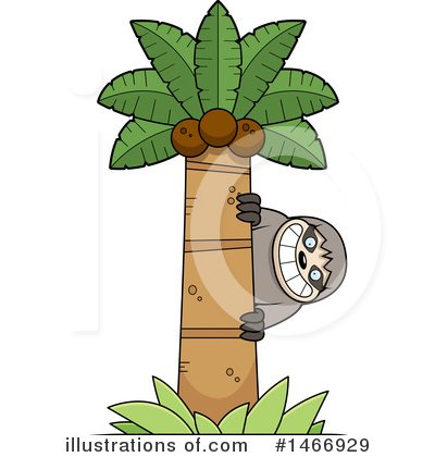 Palm Tree Clipart #1466929 by Cory Thoman