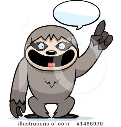 Royalty-Free (RF) Sloth Clipart Illustration by Cory Thoman - Stock Sample #1466930
