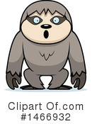 Sloth Clipart #1466932 by Cory Thoman