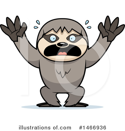 Royalty-Free (RF) Sloth Clipart Illustration by Cory Thoman - Stock Sample #1466936